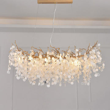 Olivia American Creative Brass Branch Chandelier