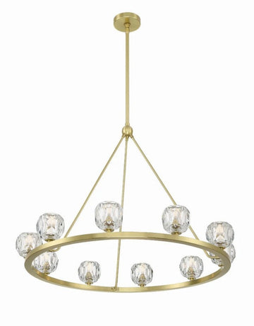 Agron 10 Light Crystal Chandelier