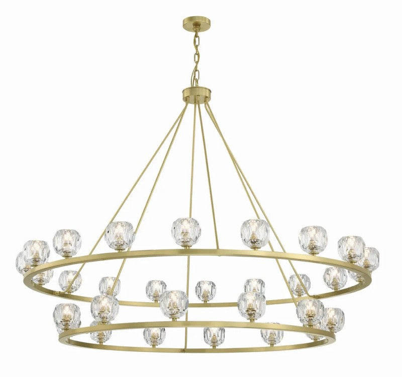 Agron 30 Light Crystal Chandelier