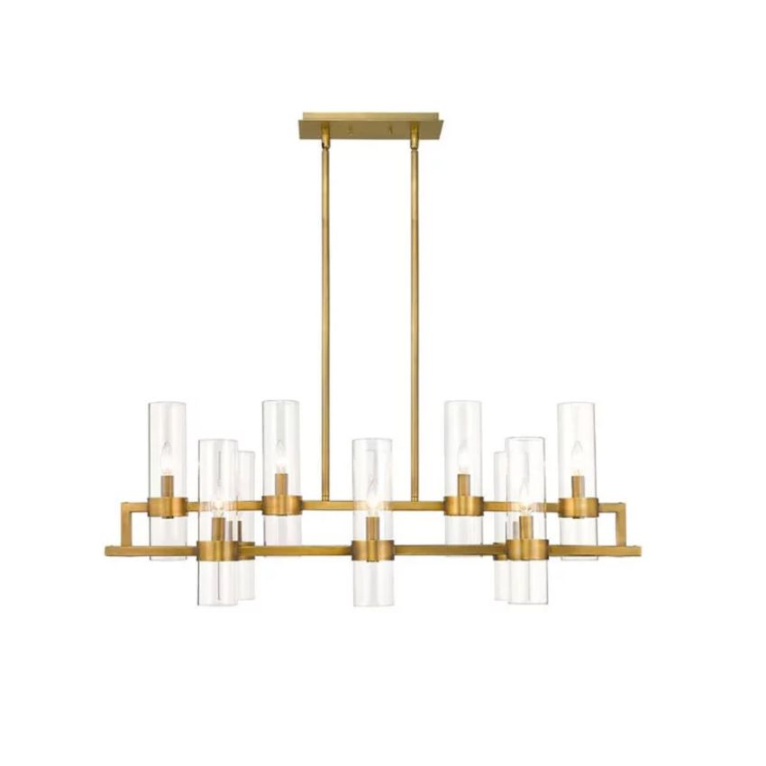 Brio Rectangle Chandelier 43"