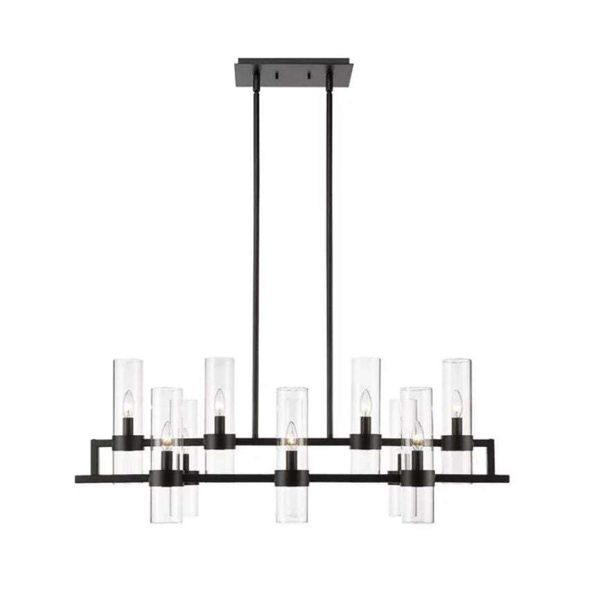 Brio Rectangle Chandelier 43"