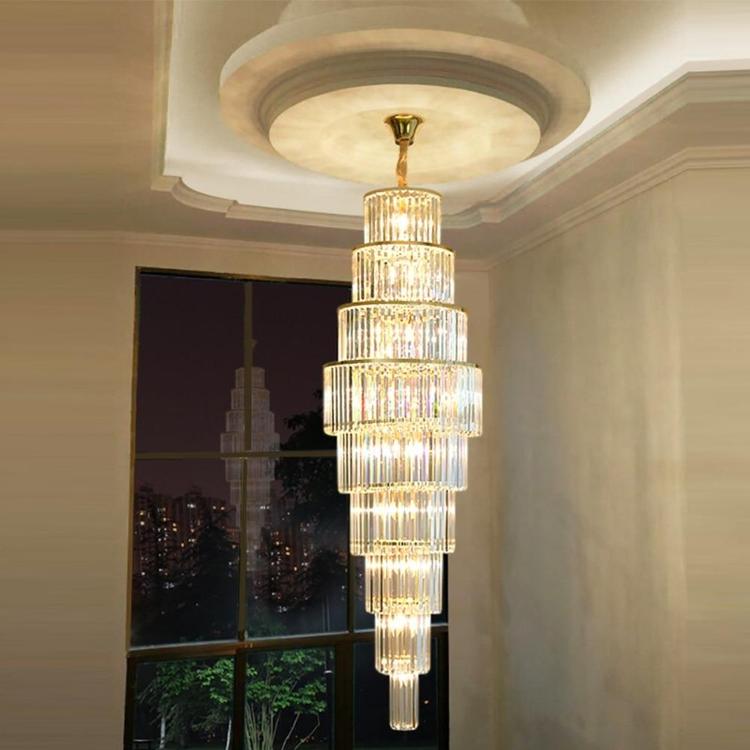 Olivia Bastian Multiple Tier Crystal Chandelier