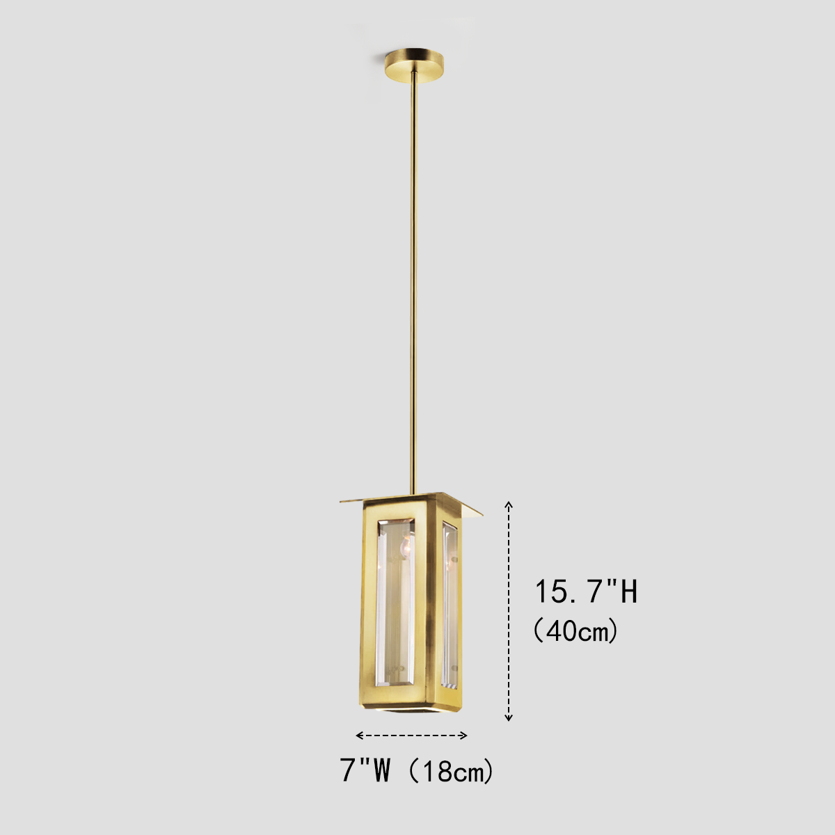 Cosmos Rectangle Pendant Light