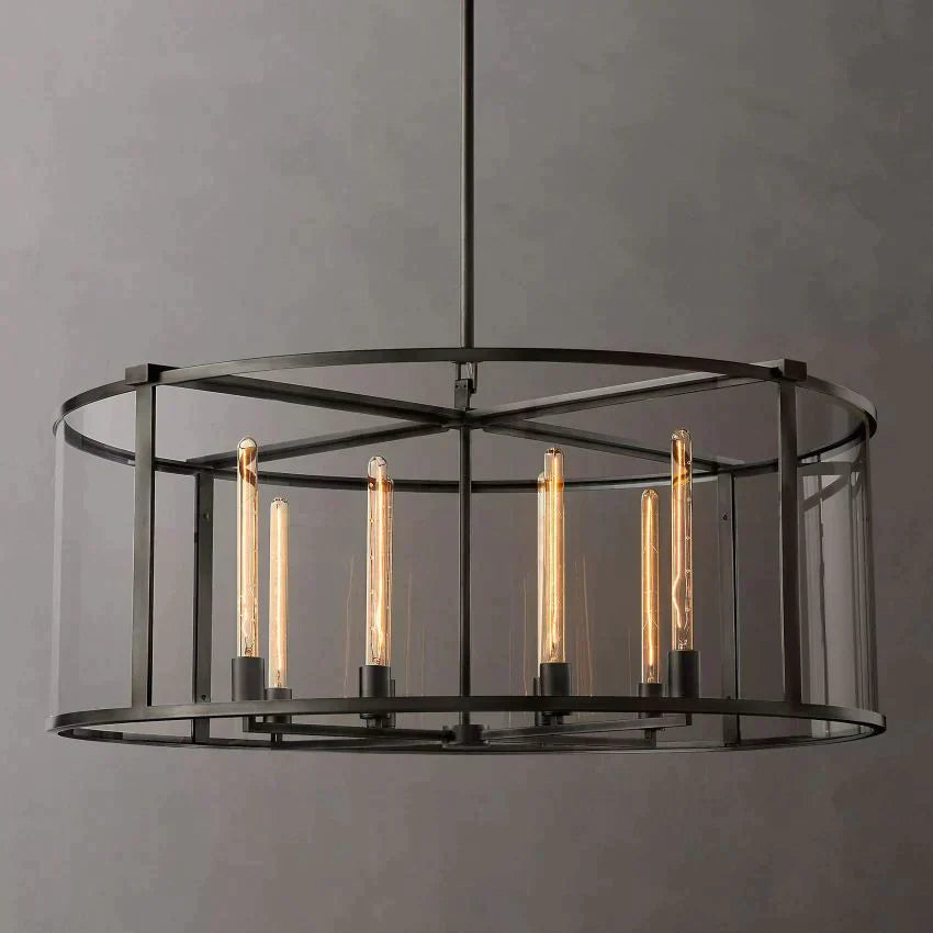 Olivia Baker Round Chandelier D44"