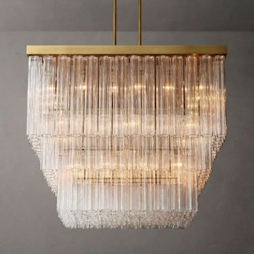 Besa Square Chandelier 45”