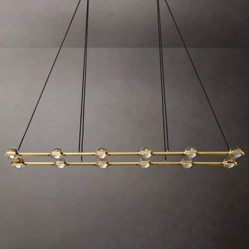 Besty Rectangular Chandelier 72"