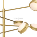 Blaize Modern Brass Chandelier