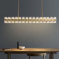 Beliy Crystal Rectangular Chandelier 54