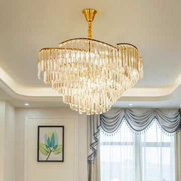 Olivia Caetano Crystal Chandelier