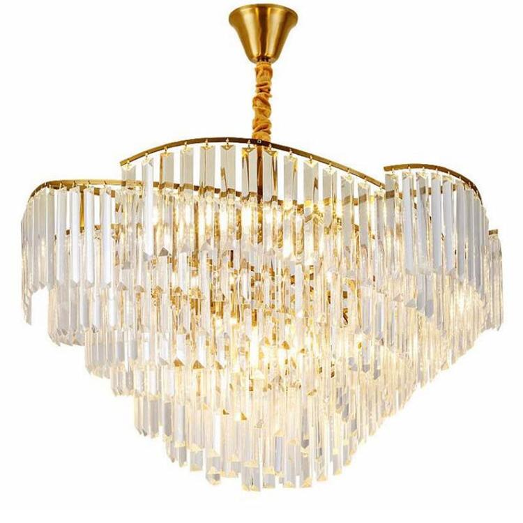 Olivia Caetano Crystal Chandelier