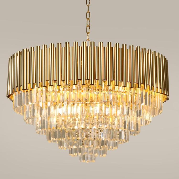 Olivia Callistenes Clear Crystal Chandelier