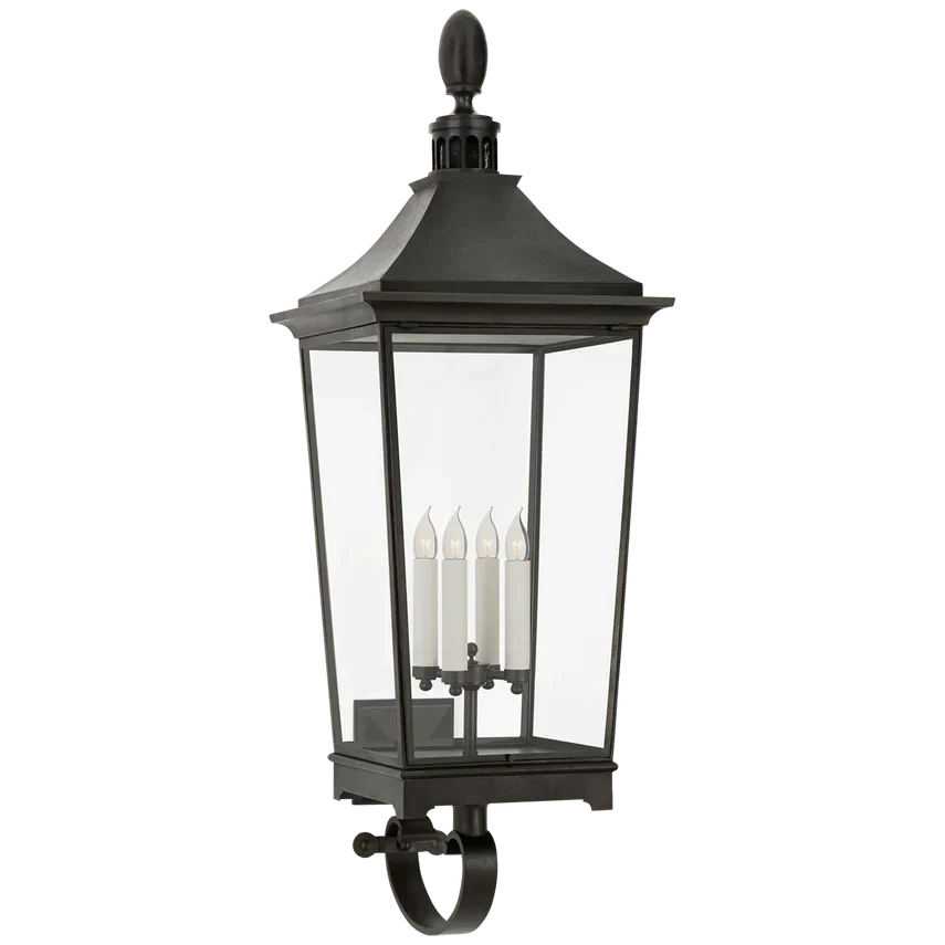 Olivia Rosedale Classic Large Tall Bracketed Wall Lantern