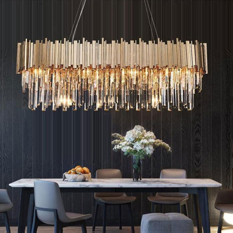 Olivia Candi Crystal Chandelier for Dining Room