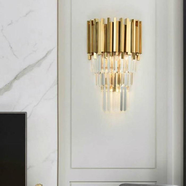 Olivia Candi Gold Plated Wall Sconce