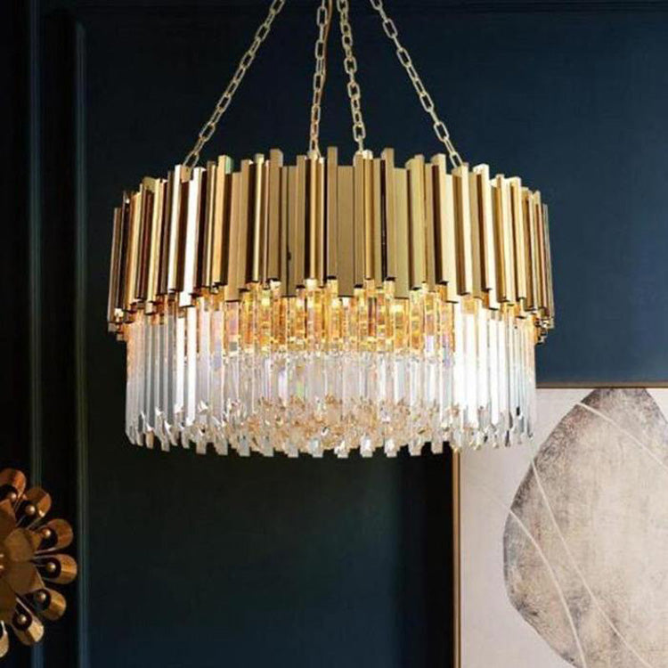 Olivia Candi Round Modern Chandelier Chain