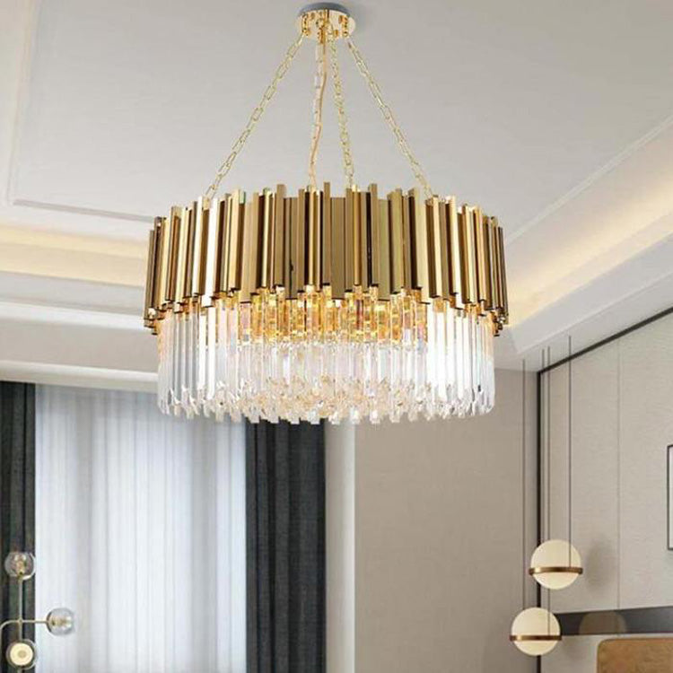 Olivia Candi Round Modern Chandelier Chain