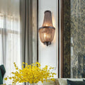 Aluminum Chain Wall Sconce forLiving Room