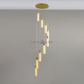 Celestial Alabaster Cascade Chandelier