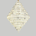 Chrome/ Silver Extra Large Chandelier For Foyer Living Room Staircase Crystal Ceiling Lighting Fixture