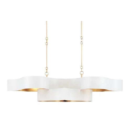 Classic Lotus 1 Tier 6 Light Chandelier