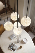 Alabaster Constellation Chandelier, Multi Pendant Light