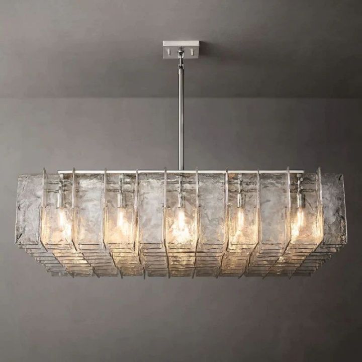 Corinna Square Chandelier 60"