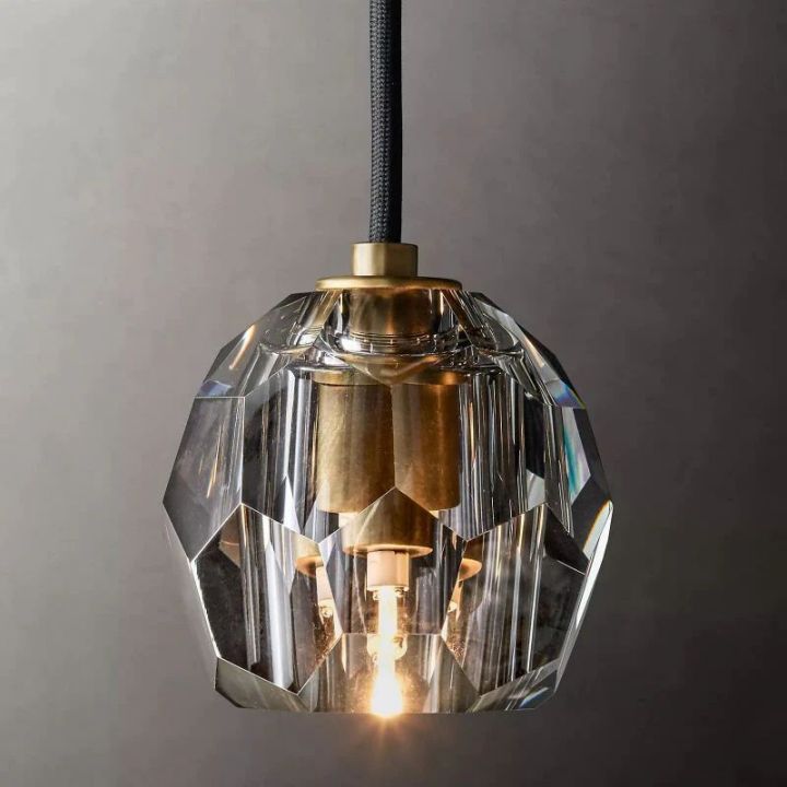 Olivia Boule De Cristal Glass Cord Pendant