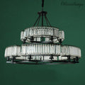 Decorative 18-Light Crystal Ceiling Chandelier D41.3