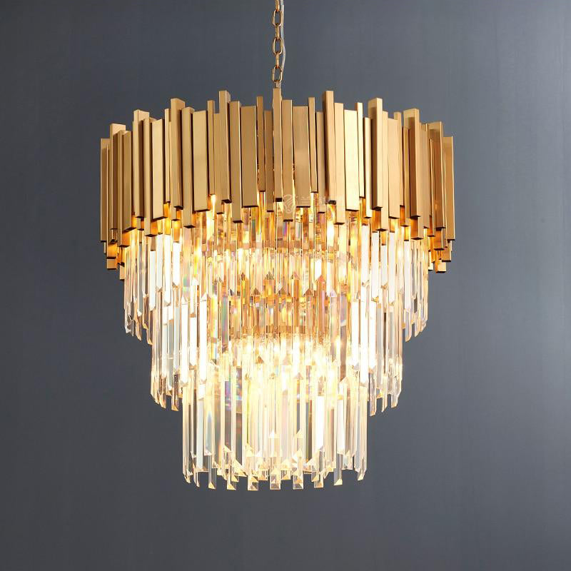 Olivia Elian Kaia Crystal Pendant Chandelier