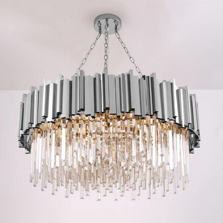 Olivia Elian Round Crystal Chandelier