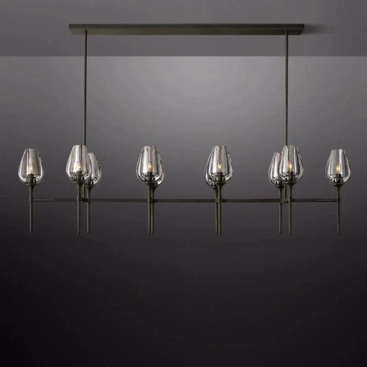 Tulipe Echo Linear Chandelier 65''