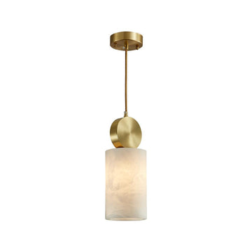 Etruscan alabaster Pendant Light