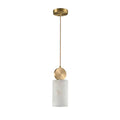 Etruscan alabaster Pendant Light