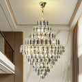 Extra Large Customization Foyer Decorative Crystal Chandelier Lighting Fixture Living Room For Entryway Staircase