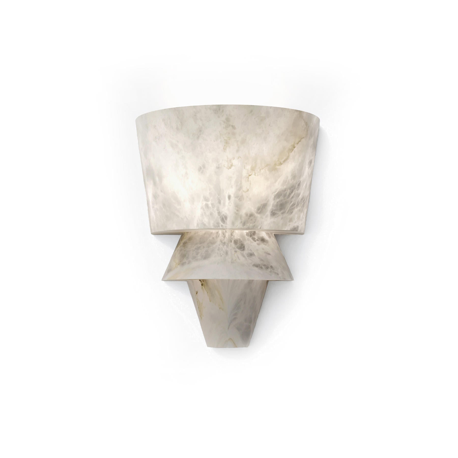 Koltin FLO A Alabaster Wall Sconce, Wall Lamp For Bedroom, Living Room