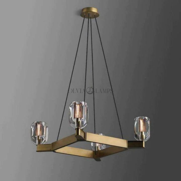 Favola 4 Ligtht Square Chandelier