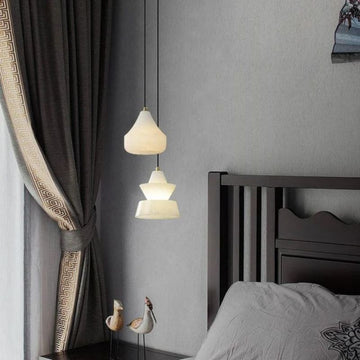 Olivia Alabaster Bedside Pendant