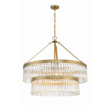 Grant 2-Tier Round Chandelier 32"