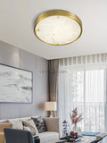 Geometric Alabaster Recessed Ceiling Light