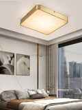 Geometric Alabaster Recessed Ceiling Light