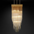 Cascada Blown Glass Square Chandelier 20