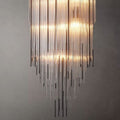 Cascada Blown Glass Square Chandelier 20