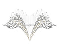 Glass Feathers Chandelier - Vakkerlight