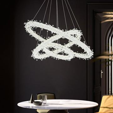 Olivia Glori Modern Crystal Chandelier