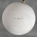 Alabaster Spherical Pendant Light