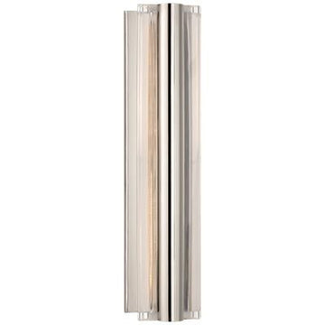 Olivia DALEY LINEAR SCONCE POLISHED NICKEL 18”