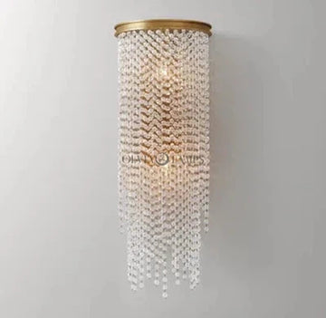 Athena Crystal Wall Sconce