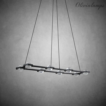 Eclatamt Linear Chandelier 54''W 72''W