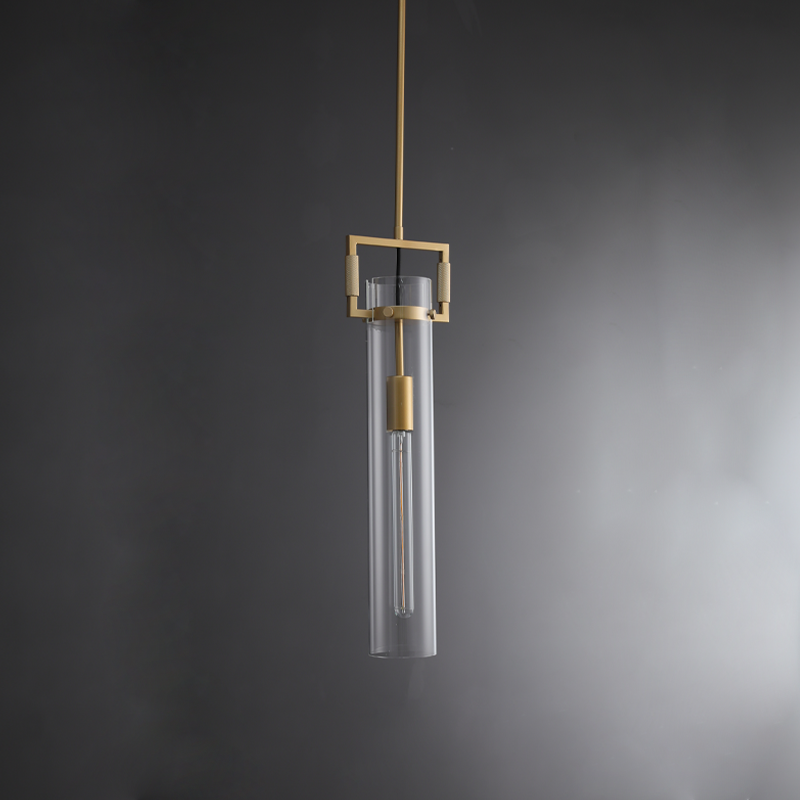 Fabricator Glass Cylinder Pendant12''22''