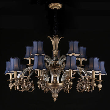 Zen Chandelier 41" 15 Lights